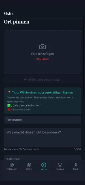 Visitr Travel App screenshot 4