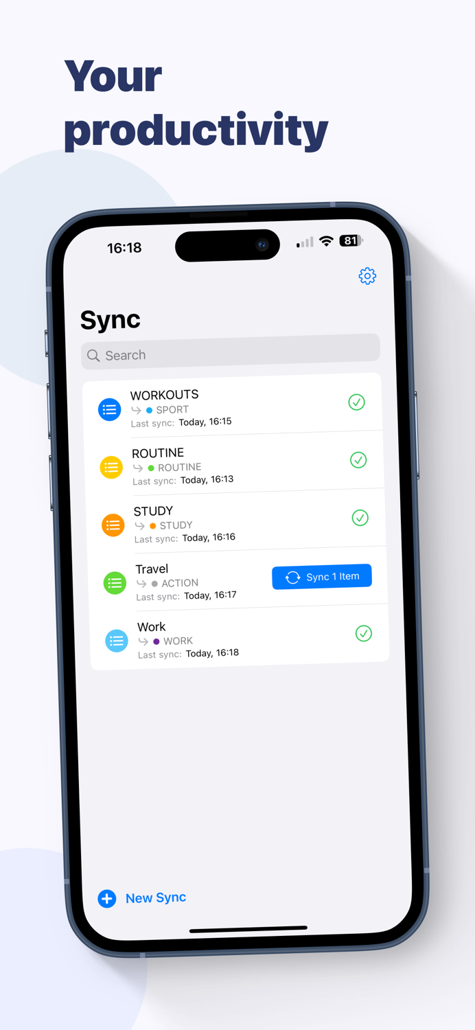 SyncFlow Reminders to Events