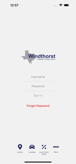 Windthorst FCU screenshot 1