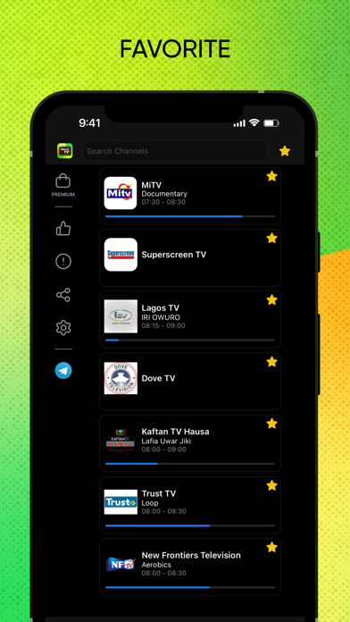 Naija TV: Live Football & News Screenshot