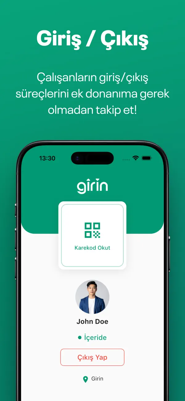 Screenshot #1 pour Girin: Akıllı Tesis Yönetimi