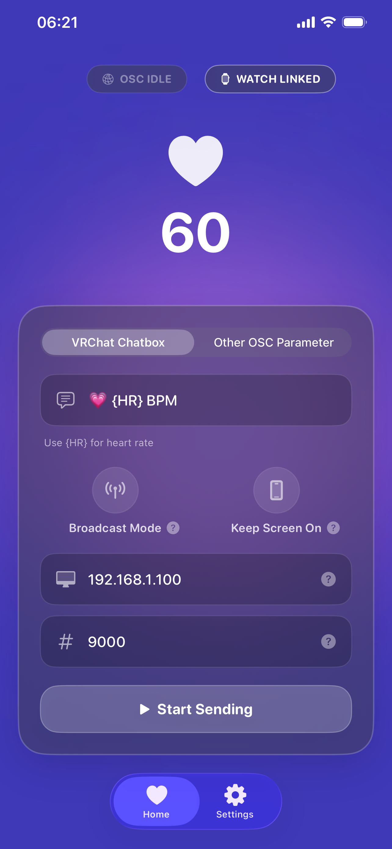 PulseOSC: Heart Rate in VRChat