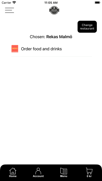 Rekas Burgers App Screenshot