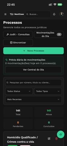 NextCase IA screenshot