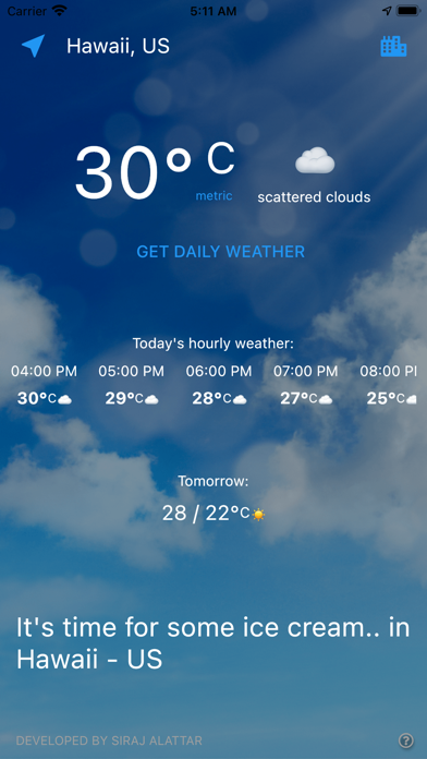 Weatheri Screenshot