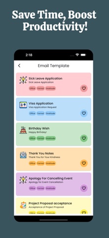 AI Email Writer Generator Pro Screenshot 2 of 5
