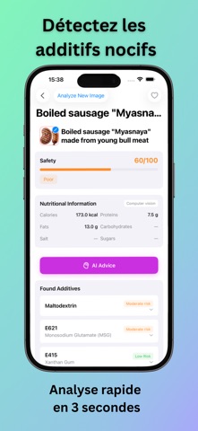 ItSafe: AI Ingredient Scanner Screenshot 2 of 5