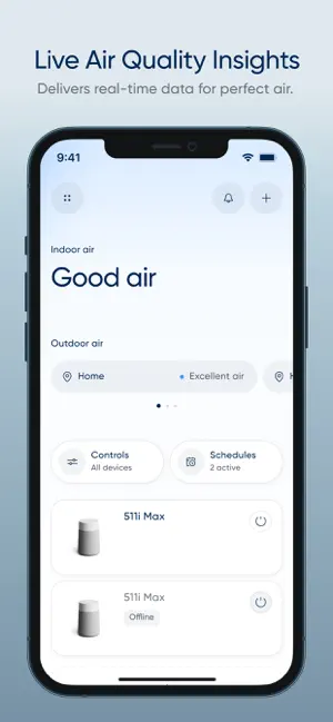 Blueair iPhone screenshot 4