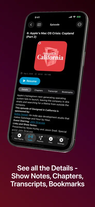 Localcaster - Podcast Player screenshot 2 of 4