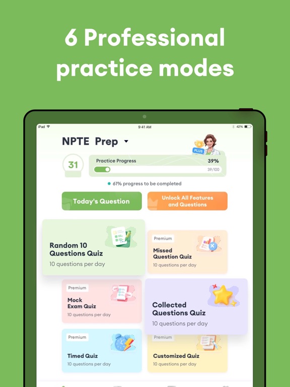 NPTE Test Prep 2026 iPad screenshot 7 - Education app