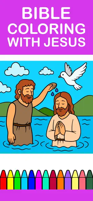 Bible Coloring Book for Kids screenshot 6