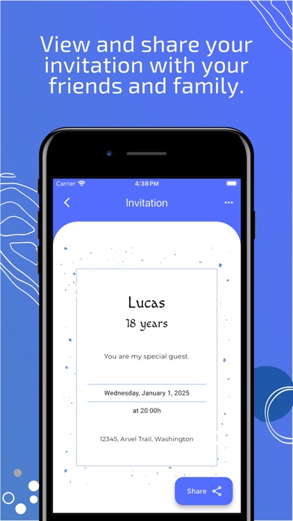 Quick & Easy Invitation Maker screenshot-3