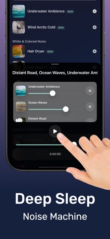 Sound Machine Deep Sleep DRMN iPhone screenshot