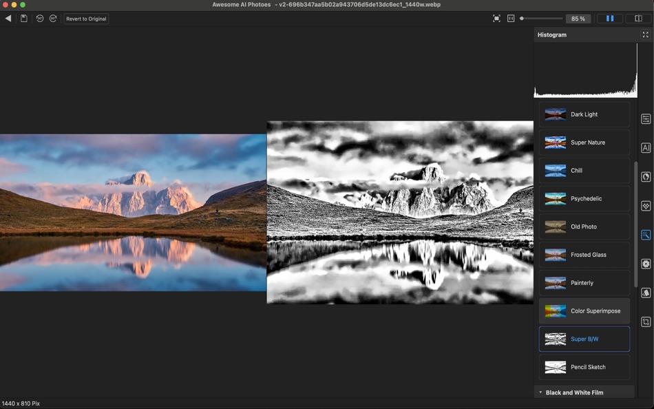 #5. AI Photo Lab - filters effects (macOS) بواسطة: Global Mobile Game Limited