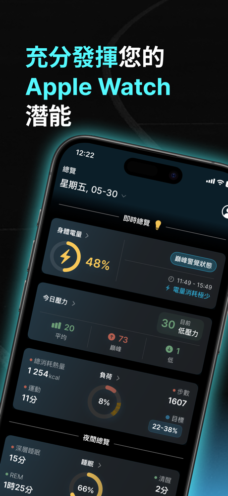 Livity: 最佳睡眠健康監控手錶應用 screenshot 1