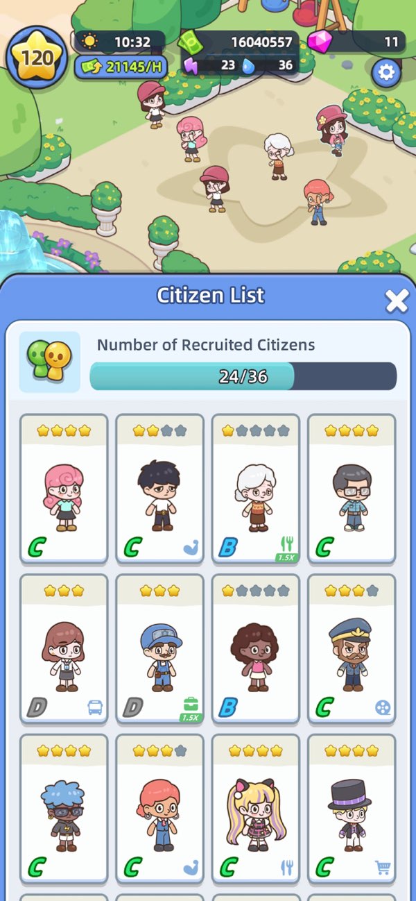 Happy Citizens - Mayor Sim Hack screenshot 10 - game app interface
