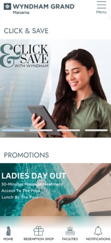 Wyndham Grand Manama screenshot