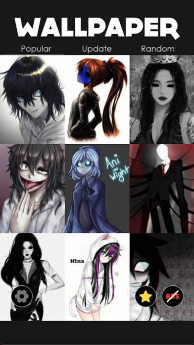 Creepypasta Stories Wallpaper Screenshot