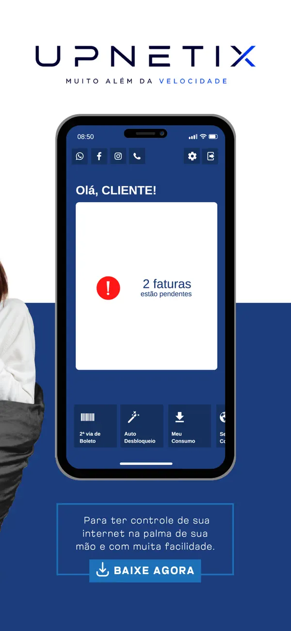 Screenshot #2 pour UPNETIX