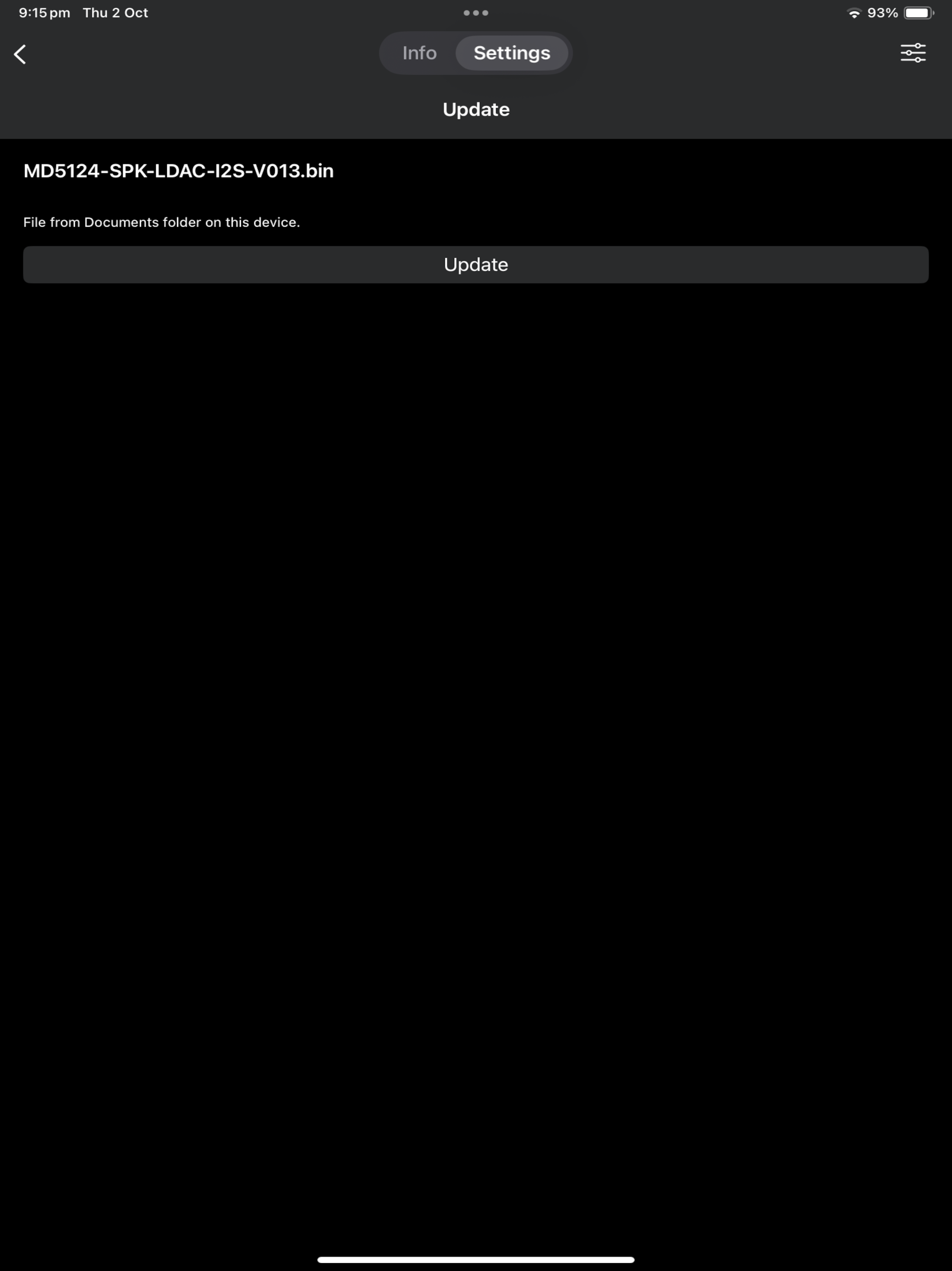 miniDSP BT Update screenshot 8