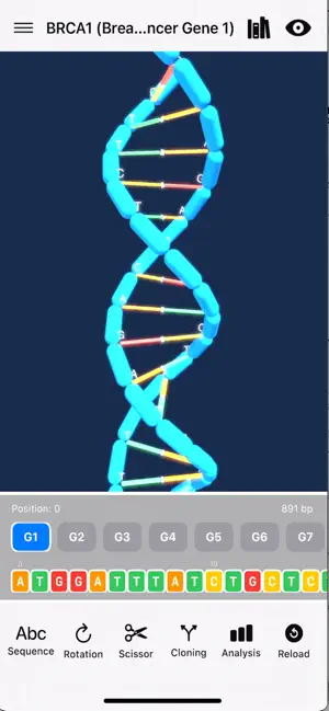 DNA Viewer screenshot 1