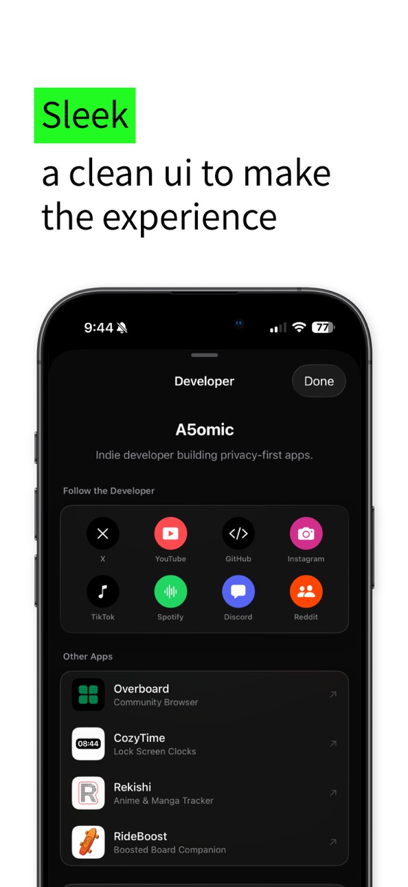 iPhone screenshot