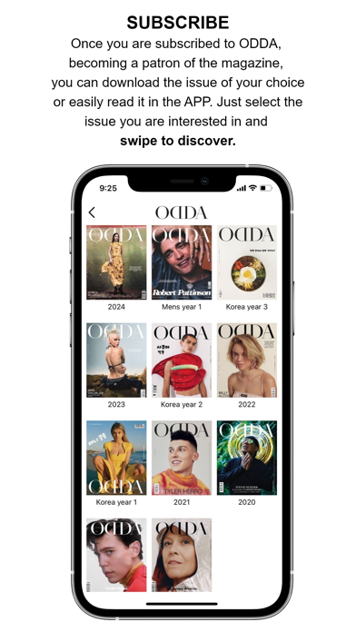 Odda Magazine Screenshot