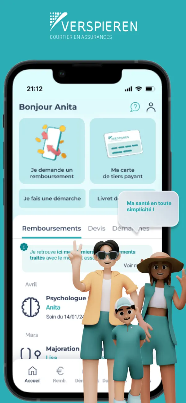 Screenshot #3 pour Mon Espace Santé Verspieren