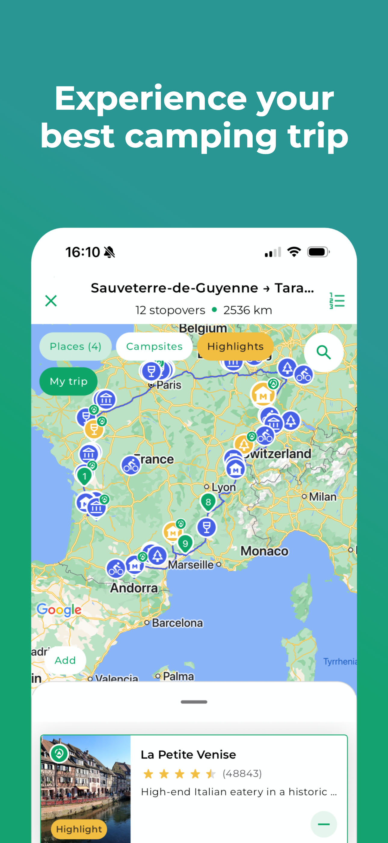 CampPilot Camping Trip Planner