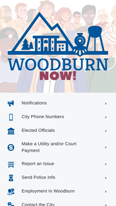Woodburn Now! Screenshot 1 - AppWisp.com Woodburn Now! Screenshot 1 - AppWisp.com