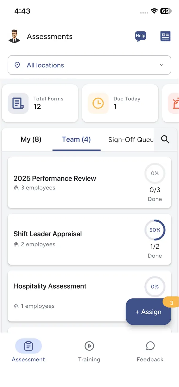 Screenshot #1 pour Workpulse People
