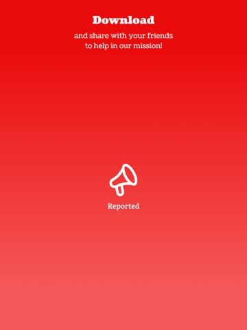 Reported: Against Violence iPad screenshot