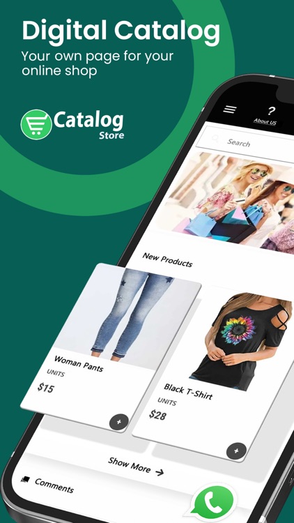 Catálogo Digital, Tienda y TPV