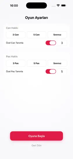 PlakaOyun iPhone Ekran Görüntüsü 2