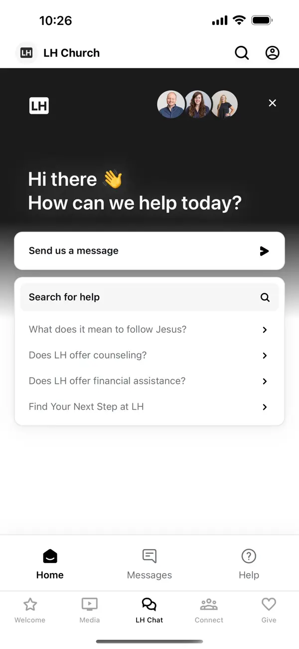 Screenshot #3 pour Lighthouse Church App