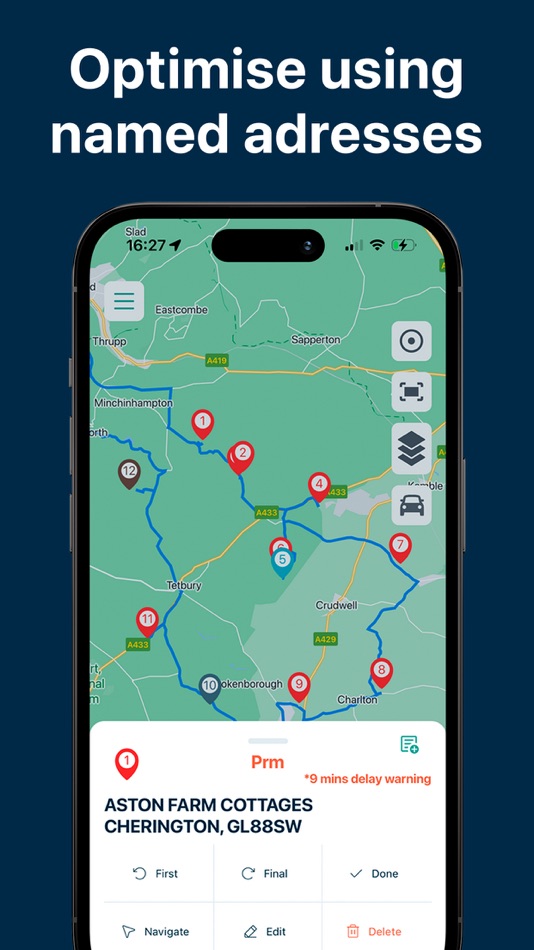 #3. Delm8 City Navigation, Maps UK (iOS) 由: Delmate LTD