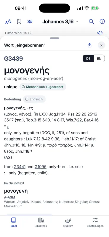 Sozzini Bibel screenshot 2 of 10
