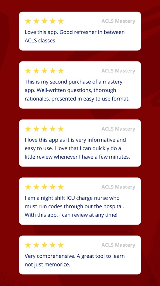 #8. AHA ACLS Mastery | Exam Prep (iOS) 由: Higher Learning Technologies