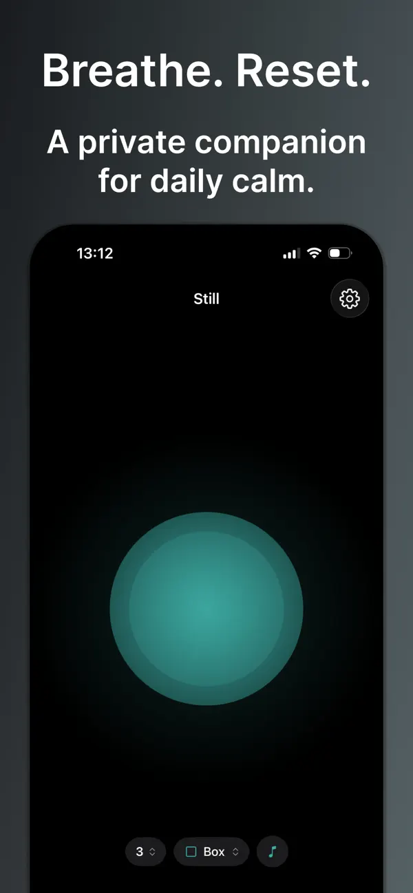 #1. Still - Calm Breathing & Reset (iOS) 由: Kerem Uslular