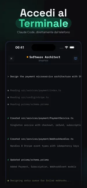 AgentsRoom AI Remote Dev Agent iPhone screenshot 3