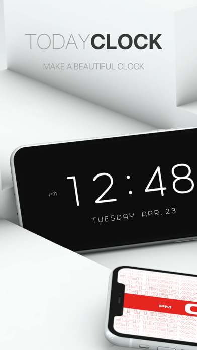 Today Clock - Digital Clock Screenshot