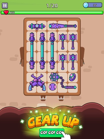 Rumble Bag: backpack battle iPad screenshot