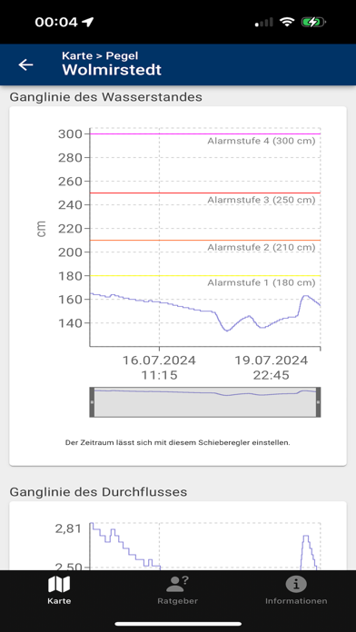 HochwassergefahrST Screenshot