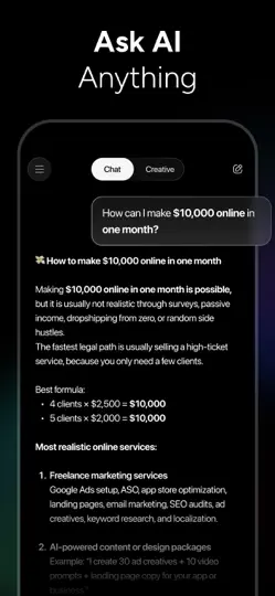 Yapay Zeka Türkçe - Genie AI iPhone Ekran Görüntüsü 2