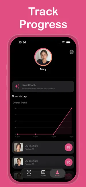 GlowUp: AI Glow & Skin Score screenshot 4