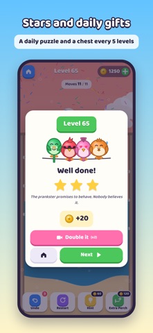 Wire Birds: Color Sort Puzzle screenshot 6