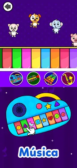 Captura de pantalla de Juegos Niños Bebés Para 3 Años en iPhone 7