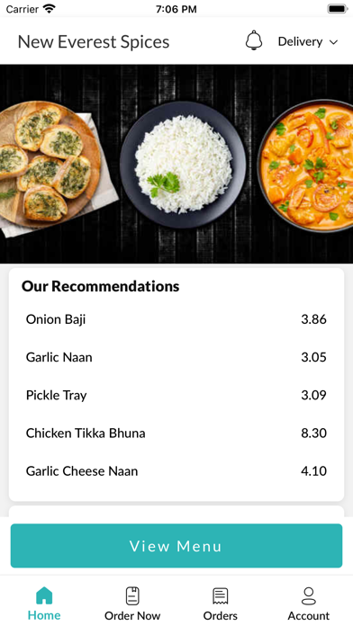 New Everest Spices Screenshot