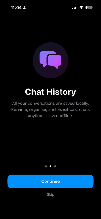 ChatAI - On Device AI Screenshot 2 of 6