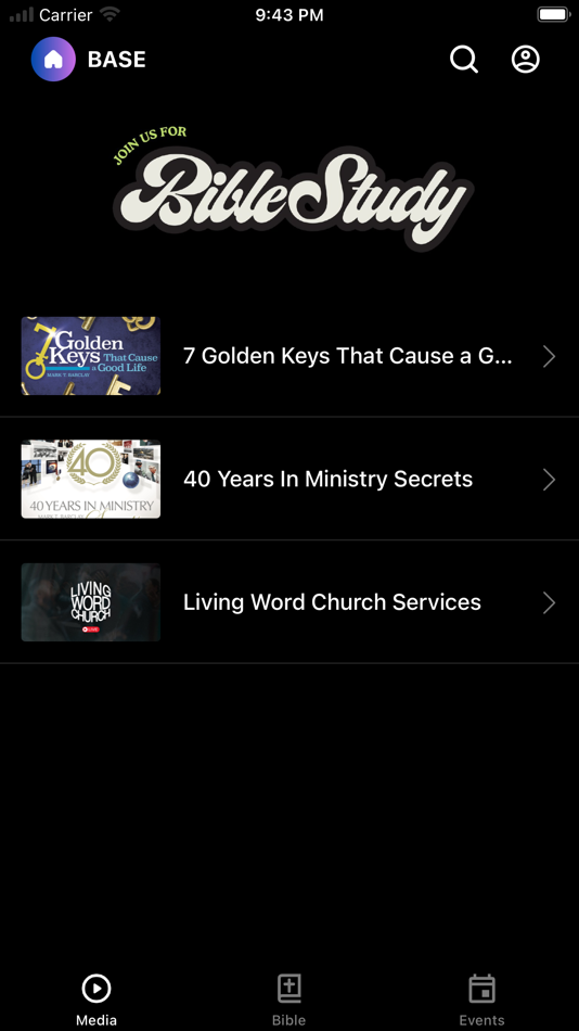 #1. BASE by Mark T. Barclay (iOS) 由: Living Word International, Inc